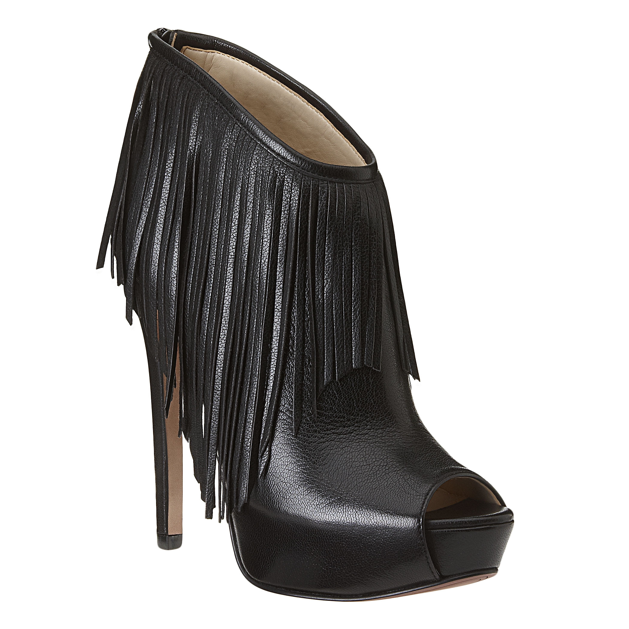 opened up my email and these fringe peep-toe booties were staring ...